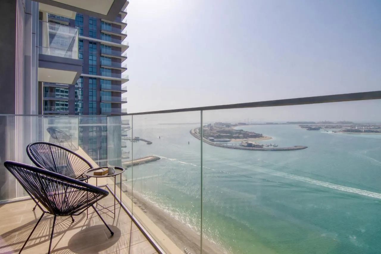 Sea View 2-Bedroom - Beach Isle Dubai Apartment